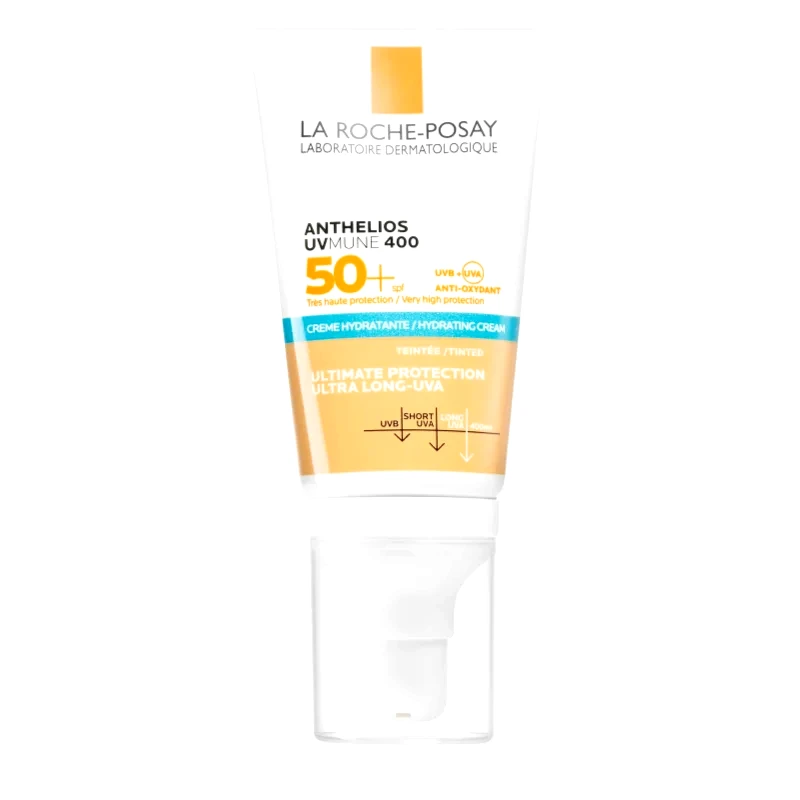 La Roche-Posay La Roche-Posay Anthelios UVMUNE 400 προστατευτική χρωματισμένη κρέμα προσώπου SPF 50+ 50 ml