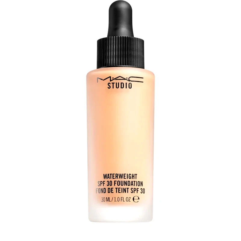 MAC Cosmetics MAC Cosmetics Studio Waterweight SPF 30 Foundation ελαφρύ ενυδατικό μεικ απ SPF 30 απόχρωση NC 30 30 ml