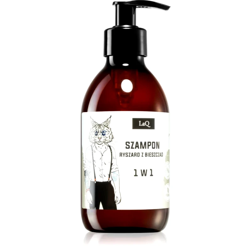 LaQ LaQ Lynx From Mountain σαμπουάν για βαθύ καθαρισμό 300 ml
