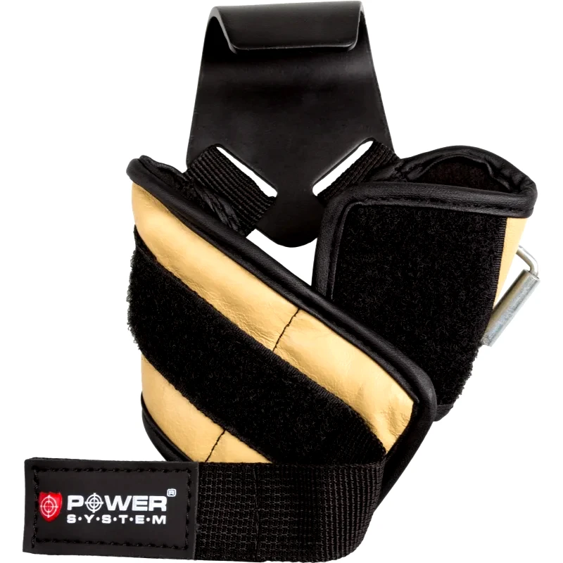 Power System Power System Power Hooks περικάρπια γυμναστικής χρώμα Beige L 1 τμχ