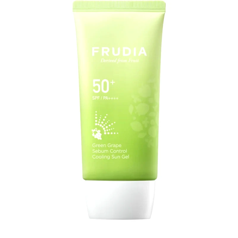 Frudia Frudia Sun Green Grape Sebum Control ενυδατικό αντηλιακό τζελ για μικτή και λιπαρή επιδερμίδα SPF 50+ 50 γρ