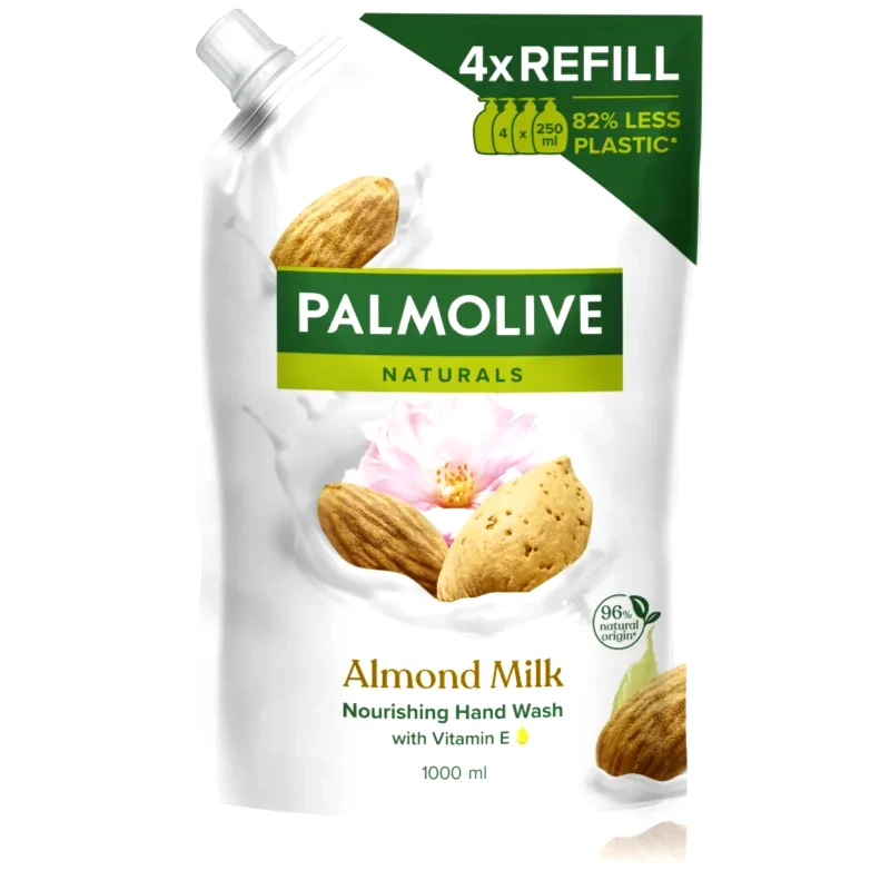 Palmolive Palmolive Naturals Almond Milk θρεπτικό υγρό σαπούνι ανταλλακτικό 1000 ml