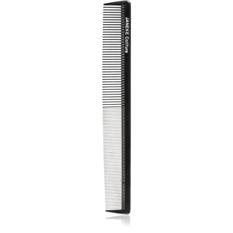 Janeke Janeke Black Line Wide and fine teeth waving comb χτένα για τα μαλλιά για θερμική επεξεργασία μαλλιών 1 τμχ
