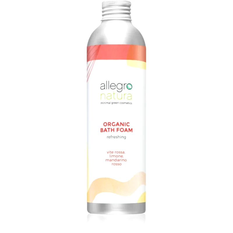 Allegro Natura Allegro Natura Organic δροσιστικός αφρός μπάνιου 250 μλ