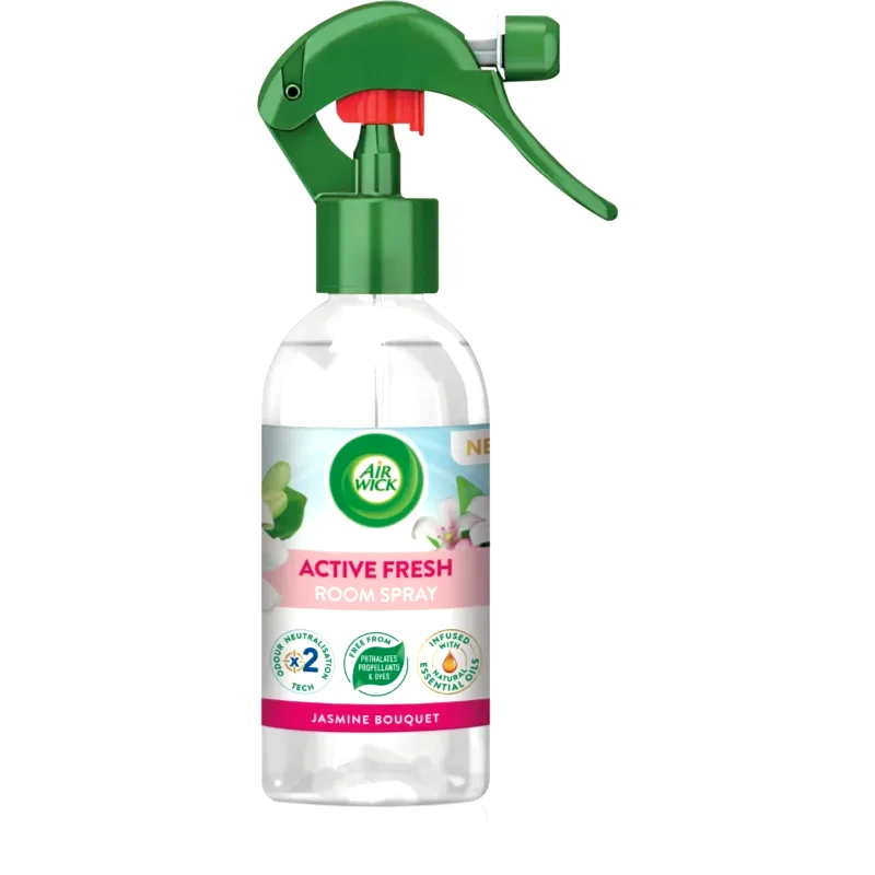 Air Wick Air Wick Active Fresh Spray Jasmine Bouquet σπρέι δωματίου με άρωμα γιασεμιού 237 ml