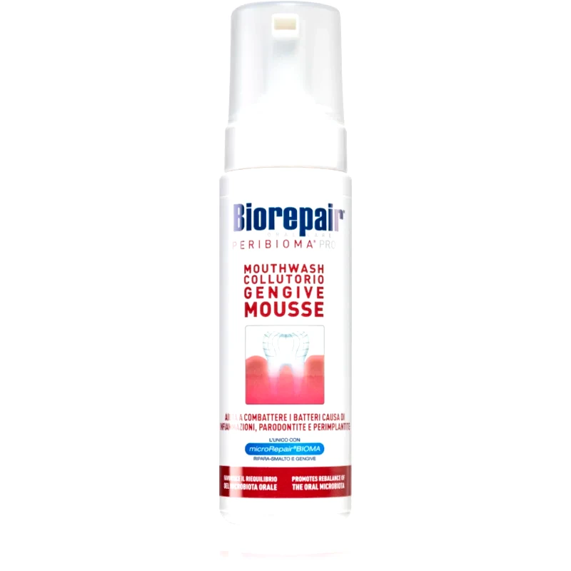 Biorepair Biorepair Peribioma Mousse Mouthwash στοματικό διάλυμα 200 ml