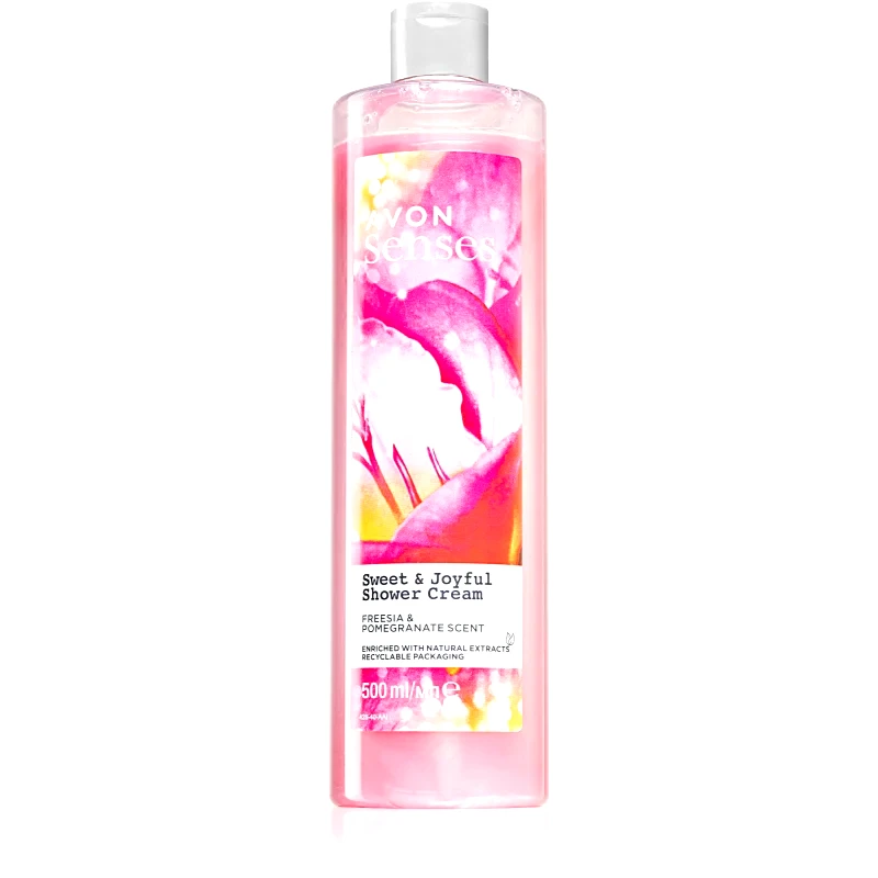Avon Avon Senses Sweet & Joyful ενυδατικό τζελ ντους 500 ml