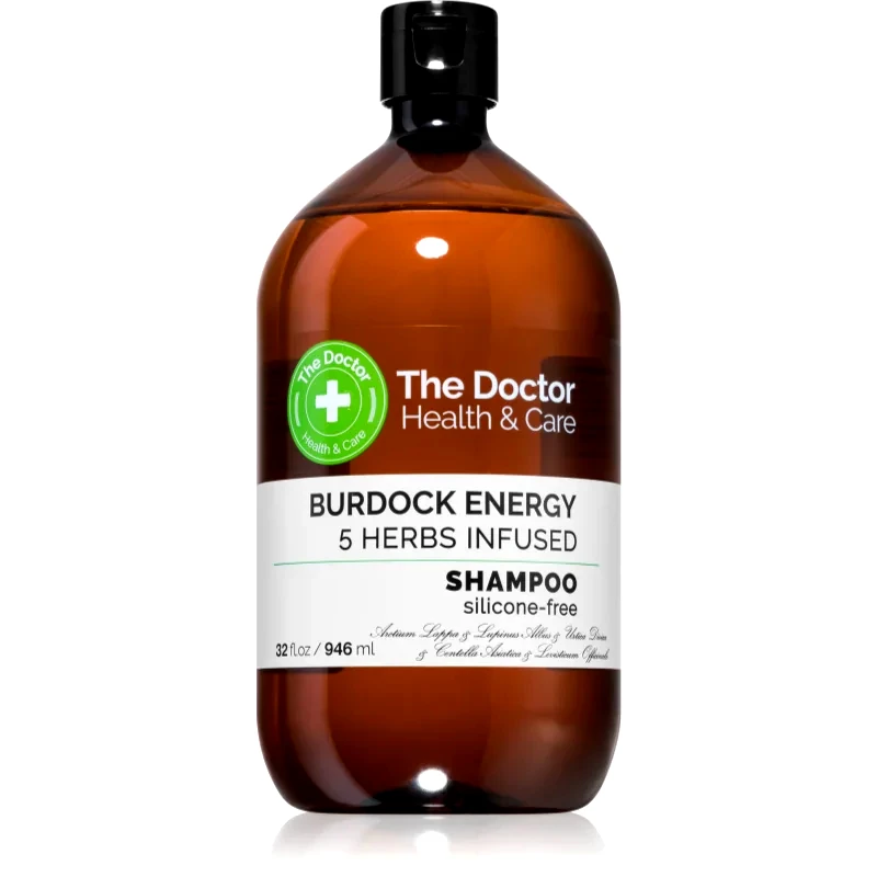 The Doctor The Doctor Burdock Energy 5 Herbs Infused δυναμωτικό σαμπουάν 946 ml