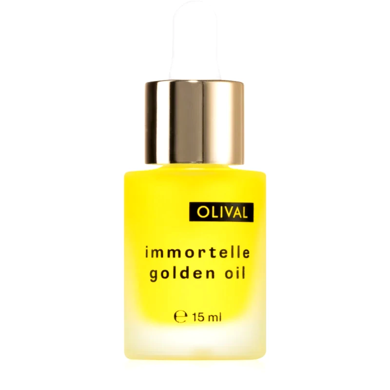 Olival Olival Immortelle Golden Oil λάδι προσώπου για ευαίσθητη και ξηρή επιδερμίδα 15 ml