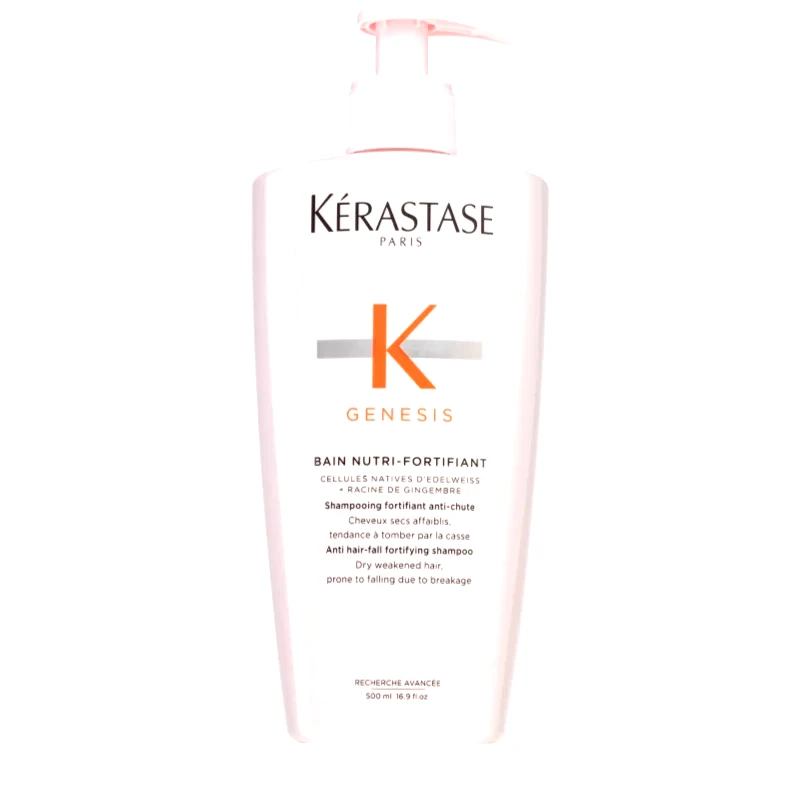 Kérastase Kérastase Genesis Bain Nutri-Fortifiant ενυδατικό και αναζωογονητικό σαμπουάν για την αντιμετώπιση της τριχόπτωσης 500 ml