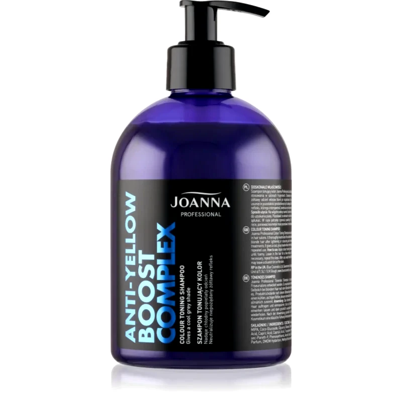 Joanna Joanna Professional Color Boost Complex αναζωογονητικό σαμπουάν για ξανθά και γκρίζα μαλλιά 500 γρ