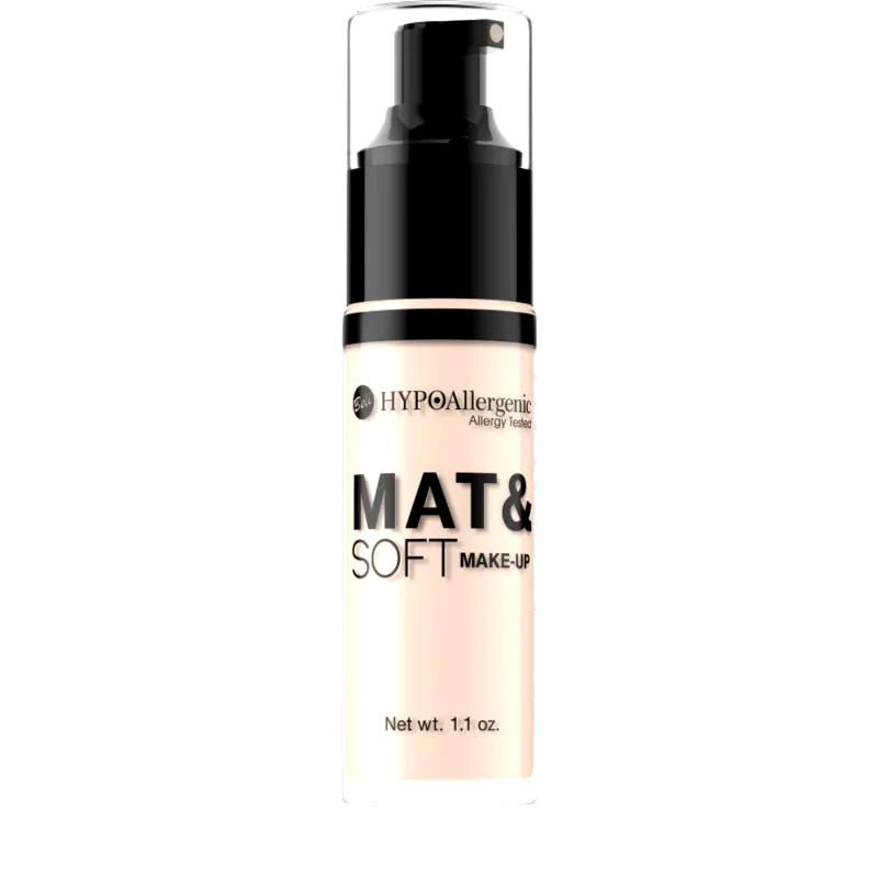 Bell Bell Hypoallergenic Mat&Soft ελαφρύ ματ μεικ απ απόχρωση 00 Alabaster 30 ml