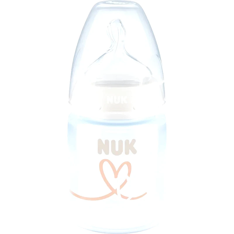 NUK NUK First Choice + 150 ml μπιμπερό με έλεγχο της θερμοκρασίας 150 ml