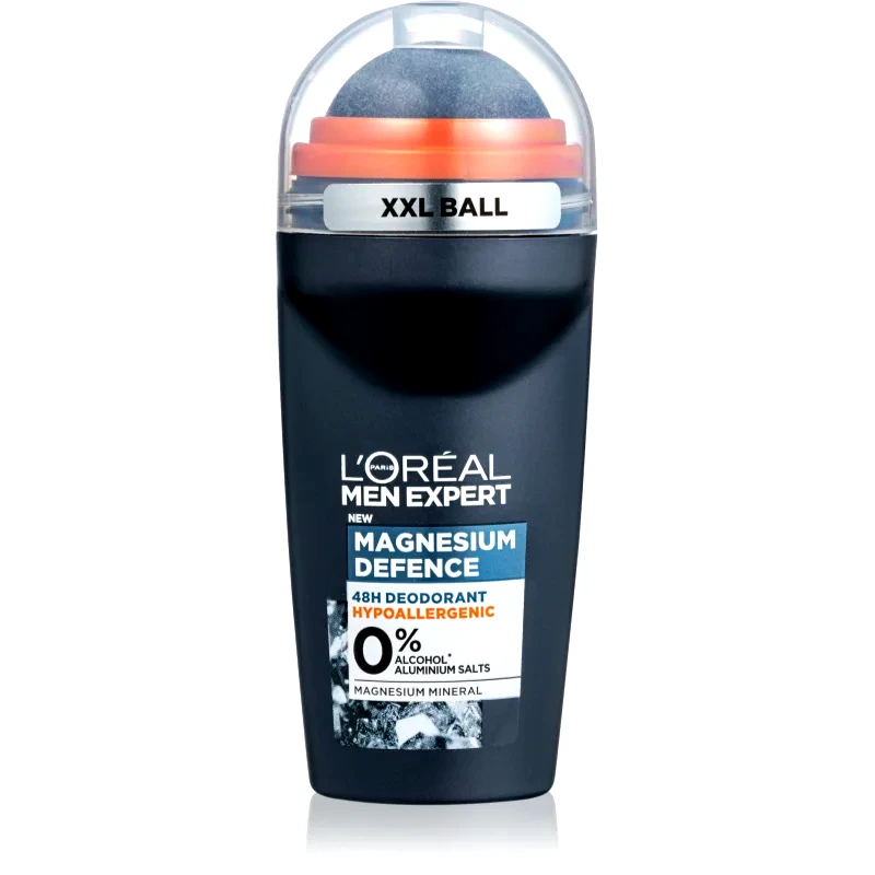 L’Oréal Paris L’Oréal Paris Men Expert Magnesium Defence Αποσμητικό roll-on για άντρες 50 ml