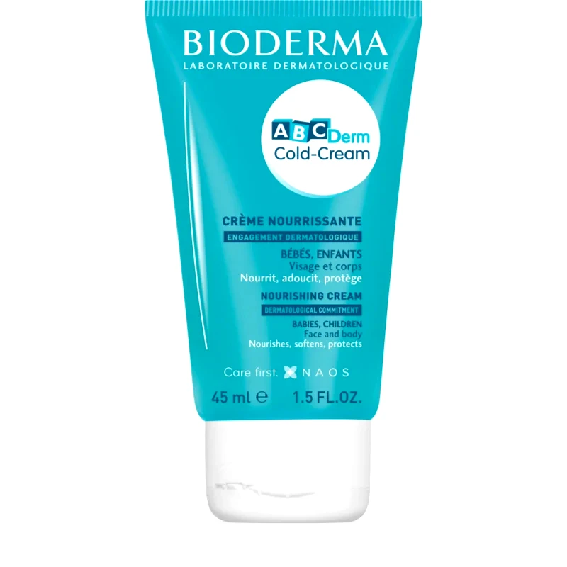 Bioderma Bioderma ABC Derm Cold-Cream θρεπτική κρέμα για πρόσωπο και σώμα για παιδιά από τη γέννηση 45 ml
