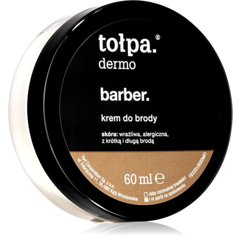 Tołpa Tołpa Dermo Men Barber κρέμα για απαλά γένια 60 ml
