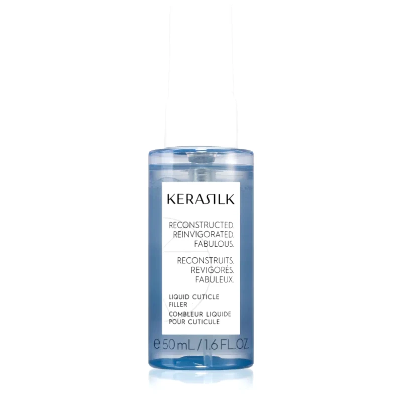 KERASILK KERASILK Specialists Liquid Cuticle Filler αποκαταστατικό σπρέι για όλους τους τύπους μαλλιών 50 ml