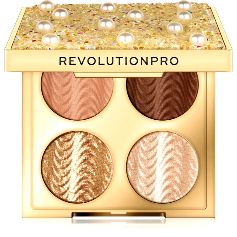 Revolution PRO Revolution PRO Ultimate Eye Look Παλέτα σκιών για τα μάτια απόχρωση Diamonds & Pearls 3.2 γρ