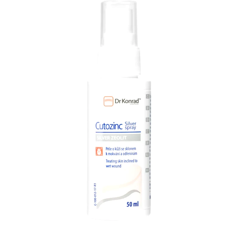 Dr Konrad Dr Konrad Cutozinc Silver Spray σπρέι για ερεθισμένο δέρμα 50 ml