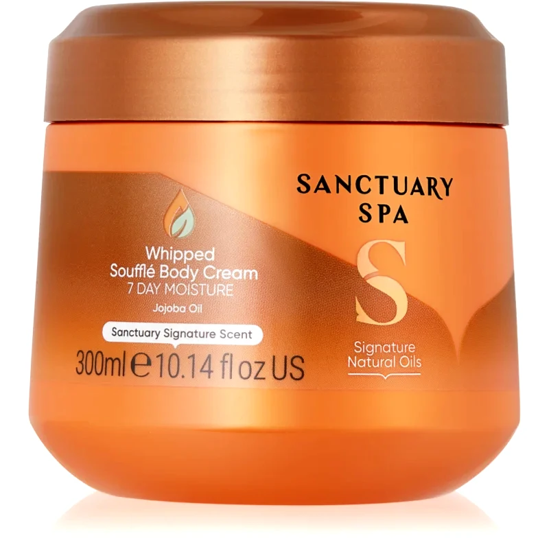 Sanctuary Spa Sanctuary Spa Signature Natural Oils σουφλέ σώματος με ενυδατικό αποτέλεσμα 300 ml