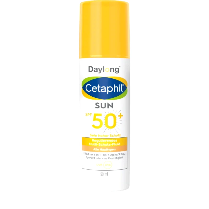 Daylong Daylong Cetaphil SUN Multi-Protection Fluid προστατευτικό ματ υγρό προσώπου SPF 50+ 50 ml