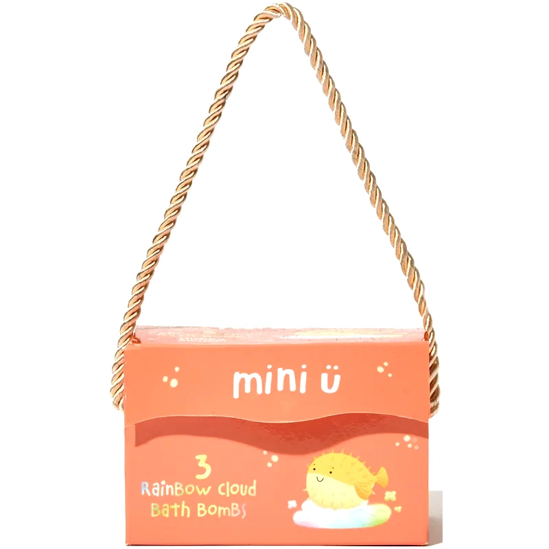 Mini-U Mini-U Bath Bomb 3 Pack αφρώδης μπάλα τια το μπάνιο 3x130 γρ