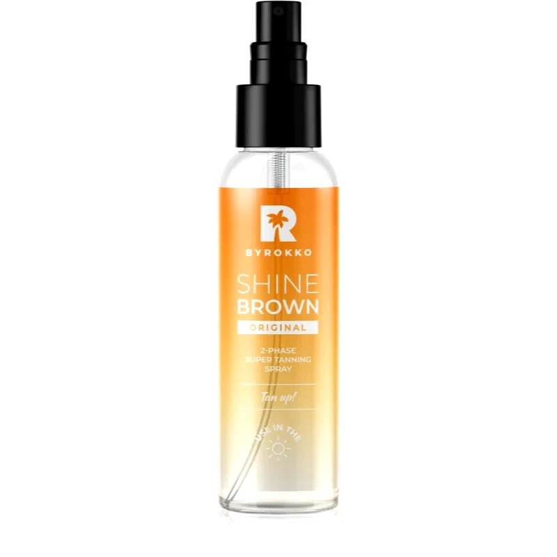 ByRokko ByRokko Shine Brown Tanning αντηλιακό σπρέι 100 ml
