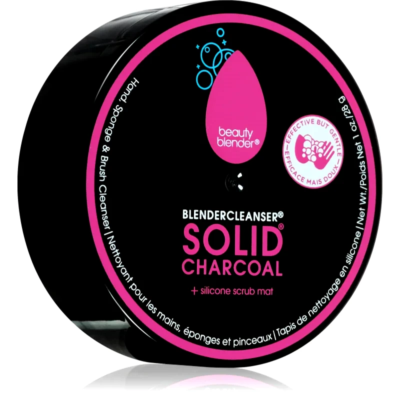 beautyblender® beautyblender® Blendercleanser Solid Charcoal Στερεό καθαριστικό για σφουγγάρια και πινέλα μακιγιάζ 28 γρ