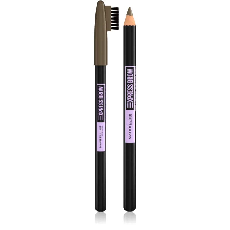 MAYBELLINE NEW YORK MAYBELLINE NEW YORK Express Brow μολύβι για τα φρύδια με υφή τζέλ απόχρωση 04 Medium Brown 1 τμχ