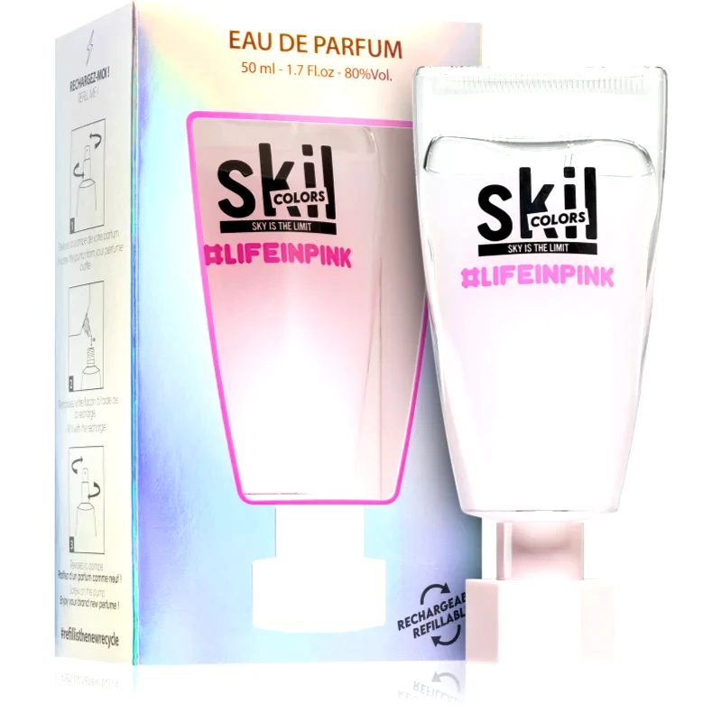 Skil Skil Colors Life in Pink Eau de Parfum για γυναίκες 50 μλ