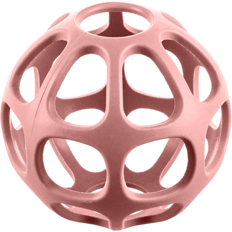 Zopa Zopa Silicone Teether Round μασητικό Old Pink 1 τμχ