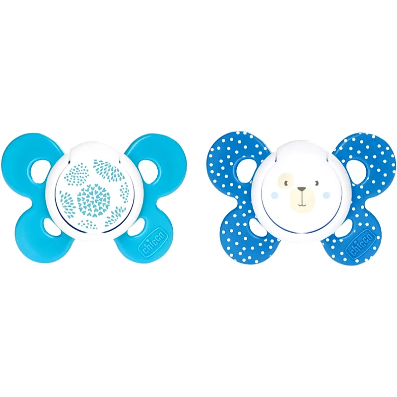 Chicco Chicco Physio Comfort 6-16m πιπίλα Boy-Dots/Bear 2 τμχ