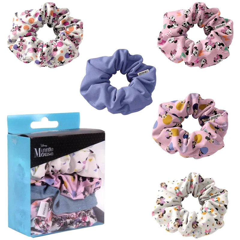 Disney Disney Minnie Scrunchies λαστιχάκι για τα μαλλιά για παιδιά 5 τμχ