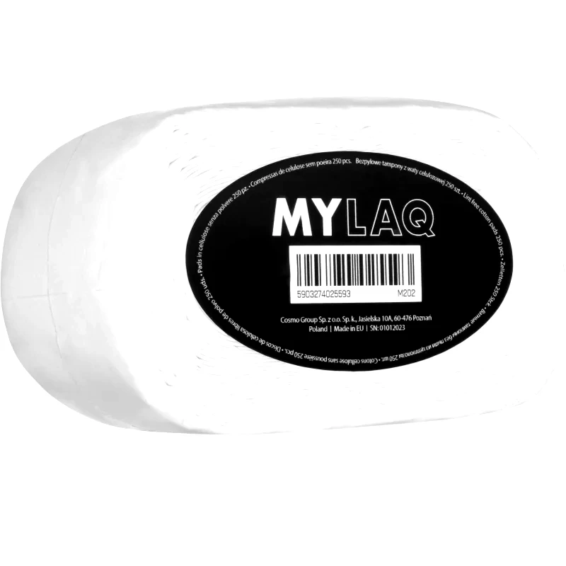 MYLAQ MYLAQ Cotton Pads δίσκοι ντεμακιγιάζ 250 τμχ