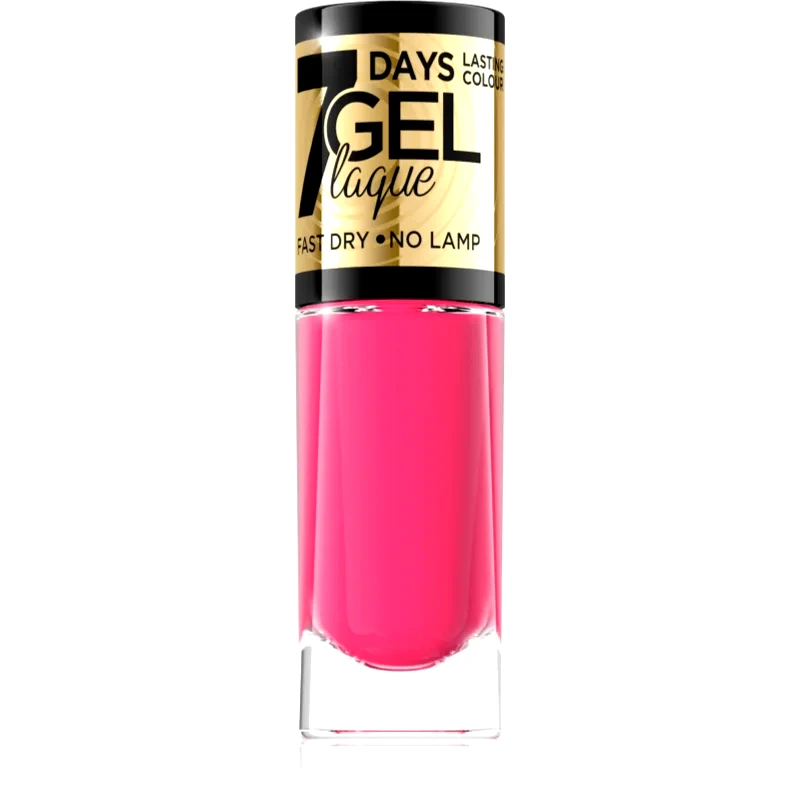 Eveline Cosmetics Eveline Cosmetics 7 Days Gel Laque Nail Enamel τζελ βερνίκι νυχιών χωρίς τη χρήση των UV/LED λαμπτήρων απόχρωση 47 8 μλ