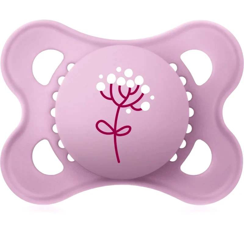 MAM MAM Original 0+ months πιπίλα Purple Flower 1 τμχ