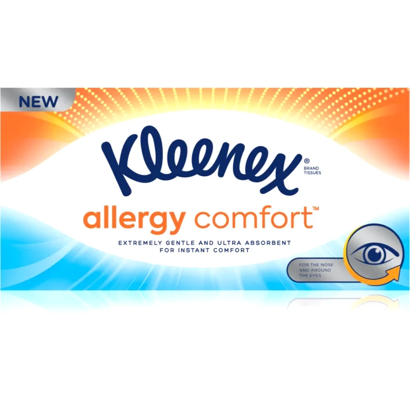 Kleenex Kleenex Allergy Comfort Box χαρτομάντηλα 56 τμχ