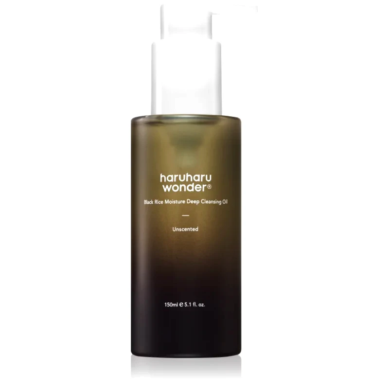 Haruharu Wonder Haruharu Wonder Black Rice Moisture καθαριστικό λάδι και ντεμακιγιάζ για ευαίσθητη και δυσανεκτική επιδερμίδα 150 ml