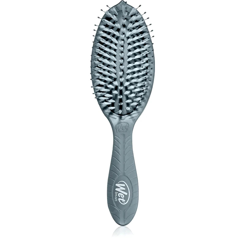 Wet Brush Wet Brush Go Green Treatment And Shine βούρτσα Για λάμψη και απαλότητα μαλλιών CHARCOAL