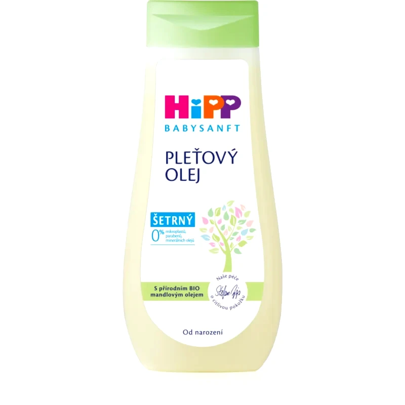 Hipp Hipp Babysanft Sensitive λάδι προσώπου για παιδιά από τη γέννηση 200 ml