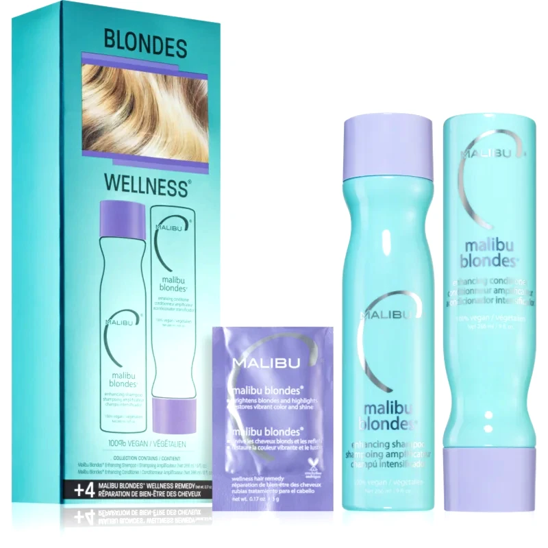 Malibu C Malibu C Malibu Blondes Collection Σετ για ξανθά μαλλιά