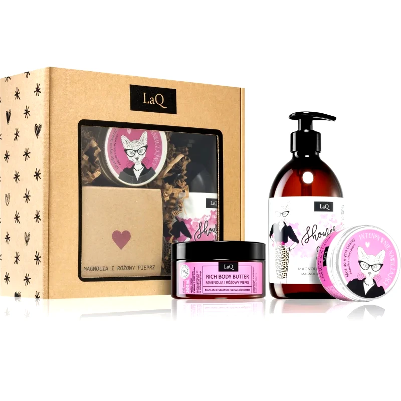 LaQ LaQ Kitten Magnolia σετ δώρου για τέλεια εμφάνιση