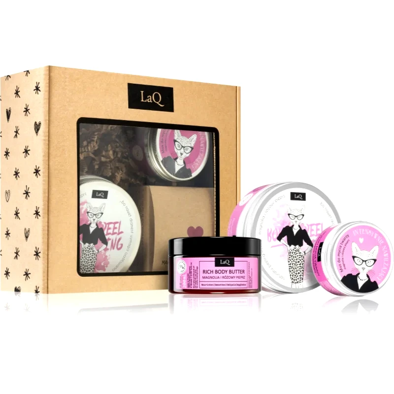 LaQ LaQ Kitten Magnolia σετ δώρου για τέλεια εμφάνιση