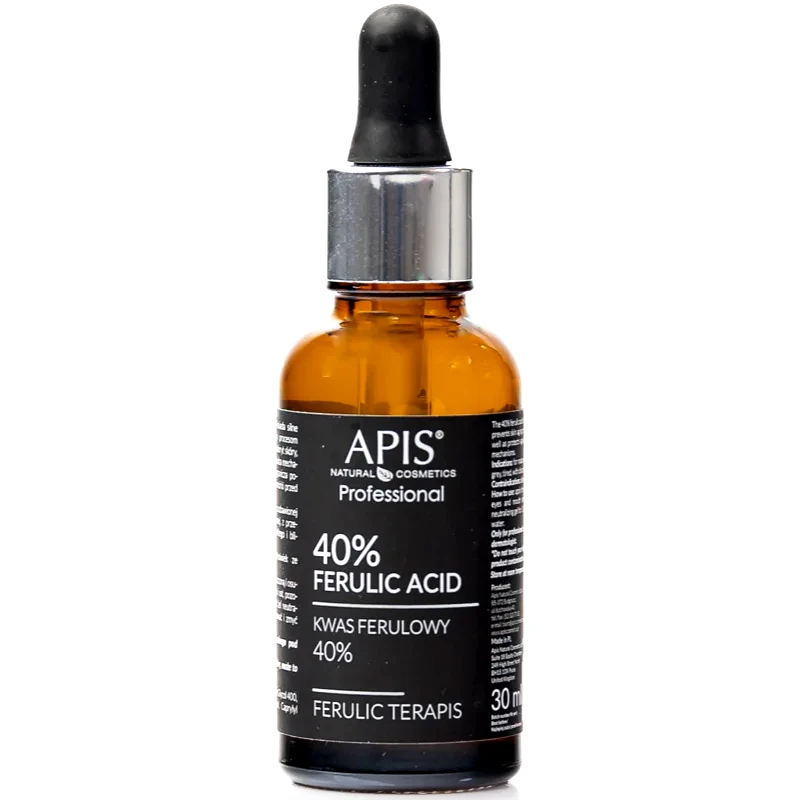 Apis Natural Cosmetics Apis Natural Cosmetics Professional 40% Ferulic Acid ορός απολέπισης για λείανση 30 ml
