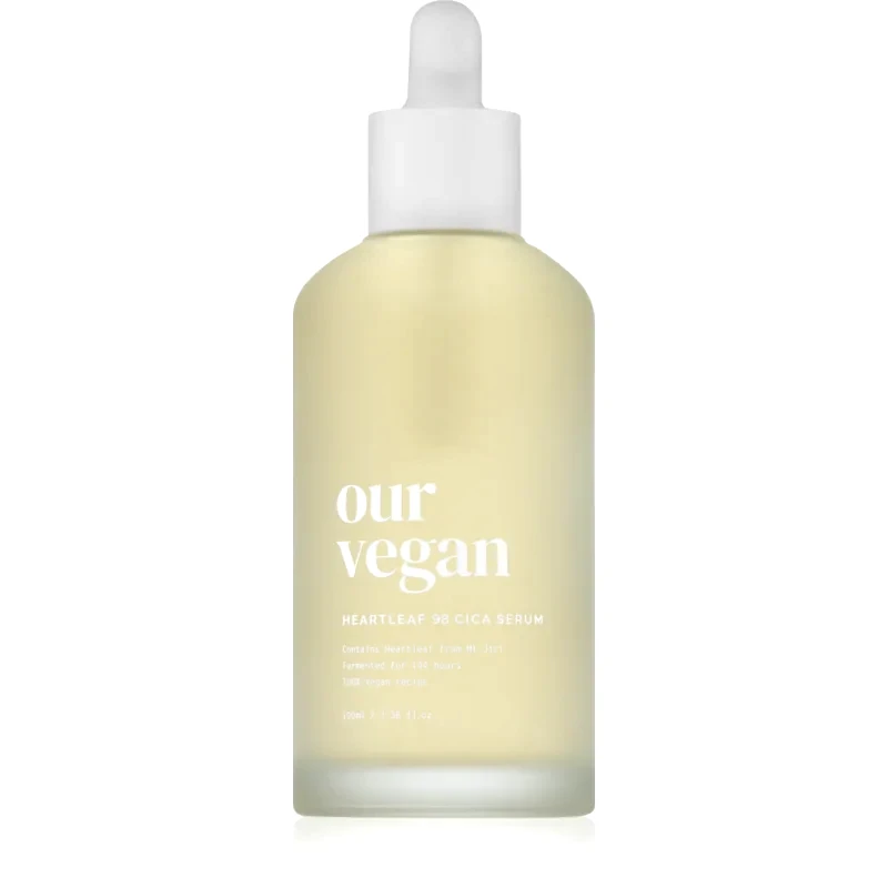 ma:nyo ma:nyo Our Vegan Heartleaf Cica καταπραϋντικός ορός με ενυδατικό αποτέλεσμα 100 ml
