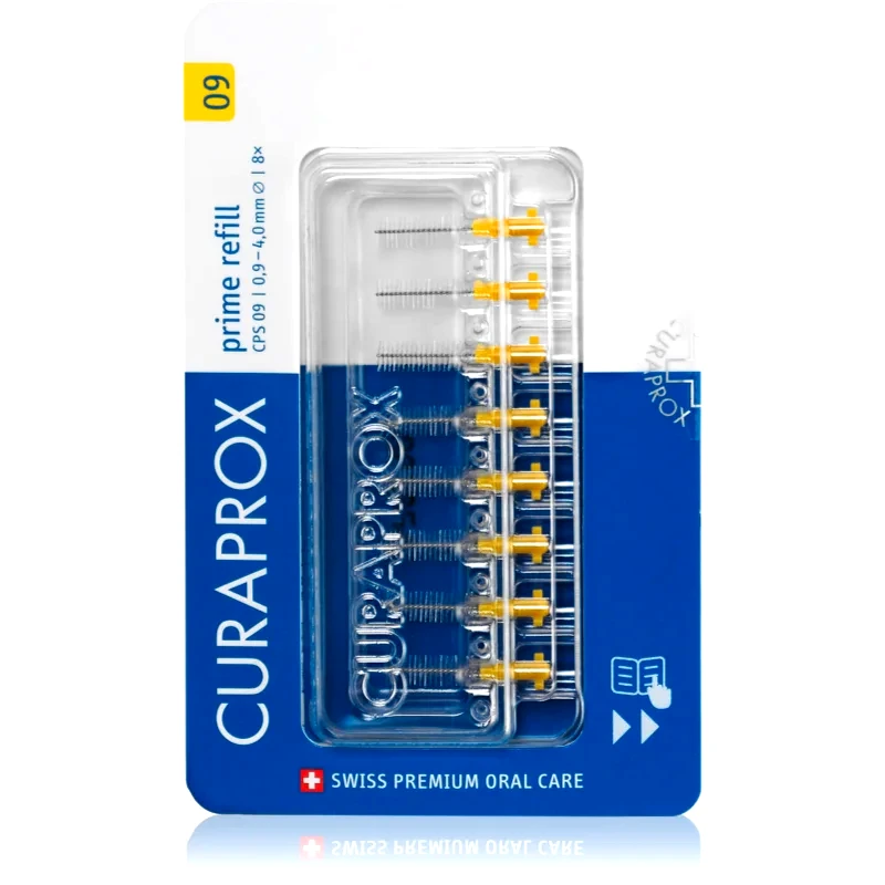 Curaprox Curaprox Prime Refill ανταλλακτικά μεσοδόντια βουρτσάκια σε κυψέλη CPS 09 0,9 - 4,0 mm 8 τμχ