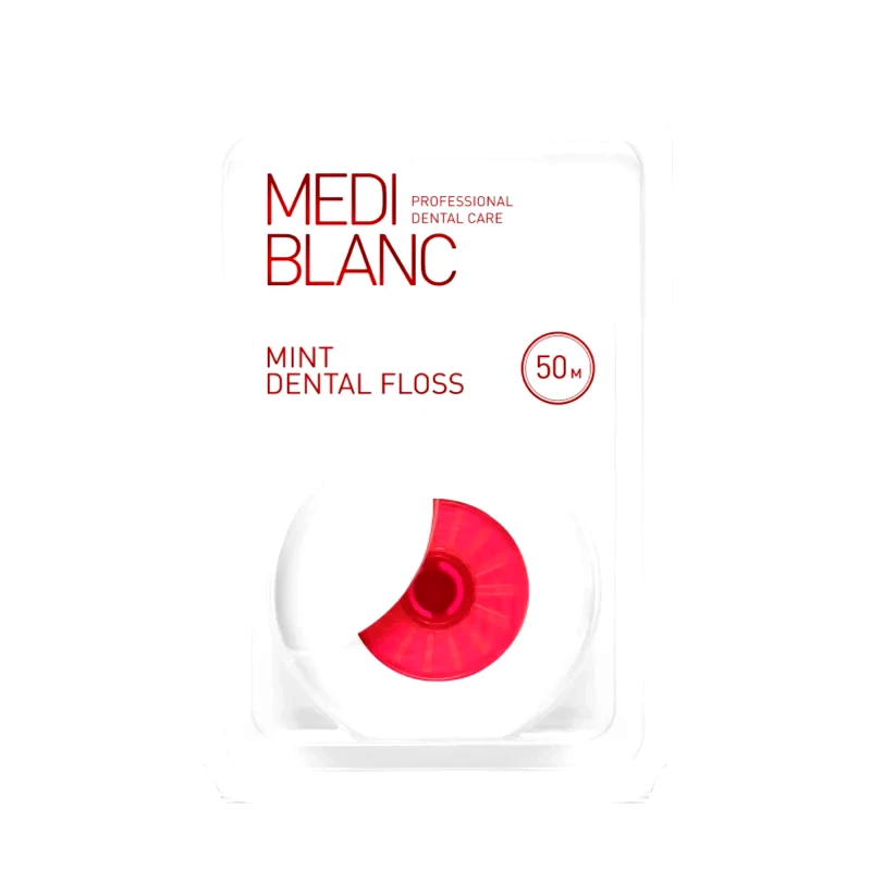 MEDIBLANC MEDIBLANC Dental Floss οδοντικό νήμα Mint 50 μ