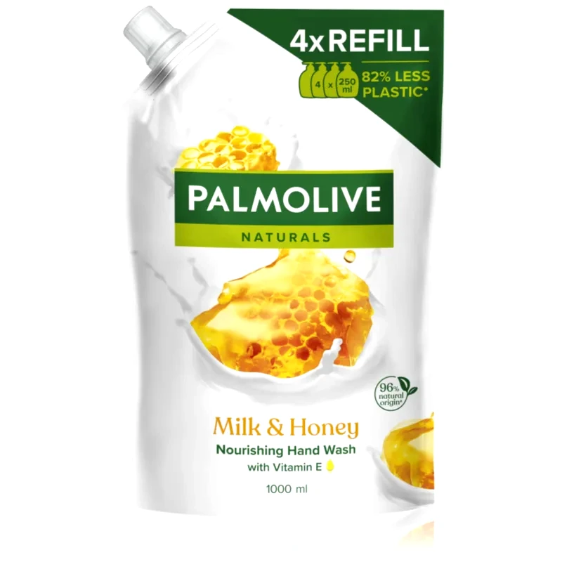 Palmolive Palmolive Naturals Milk & Honey καθαριστικό υγροσάπουνο για χέρια 1000 ml