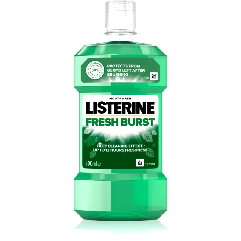 Listerine Listerine Fresh Burst στοματικό διάλυμα κατά της οδοντικής πλάκας 500 ml
