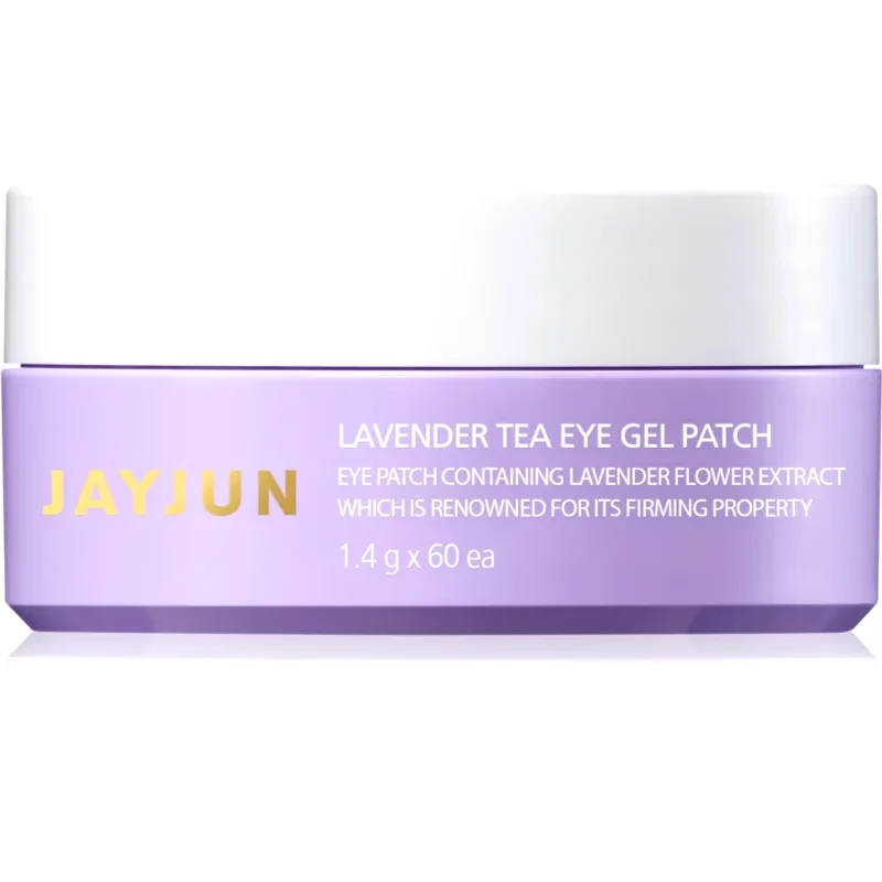 Jayjun Jayjun Eye Gel Patch Lavender Tea μάσκα υδρογέλης για γύρω από τα μάτια για ενίσχυση επιδερμίδας πρόσωπου 60x1,4 γρ
